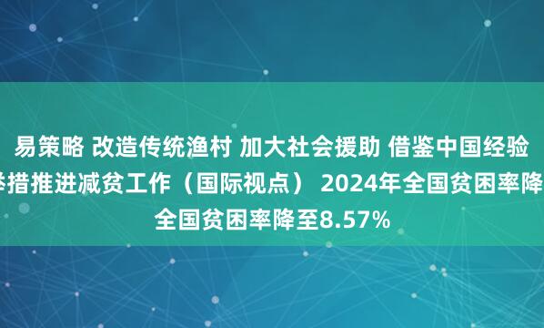 易策略 改造传统渔村 加大社会援助 借鉴中国经验 印尼多举措推进减贫工作(国际视点) 2024年全国贫困率降至8.57%