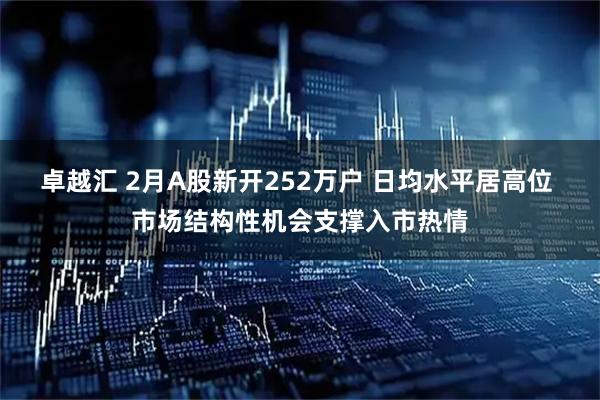 卓越汇 2月A股新开252万户 日均水平居高位 市场结构性机会支撑入市热情